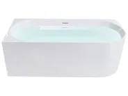 Corner Bath PORTINHO 1700 x 800 mm White Right Hand_1036830