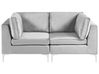 Modular Sofa 2 Seater EVJA Velvet Grey