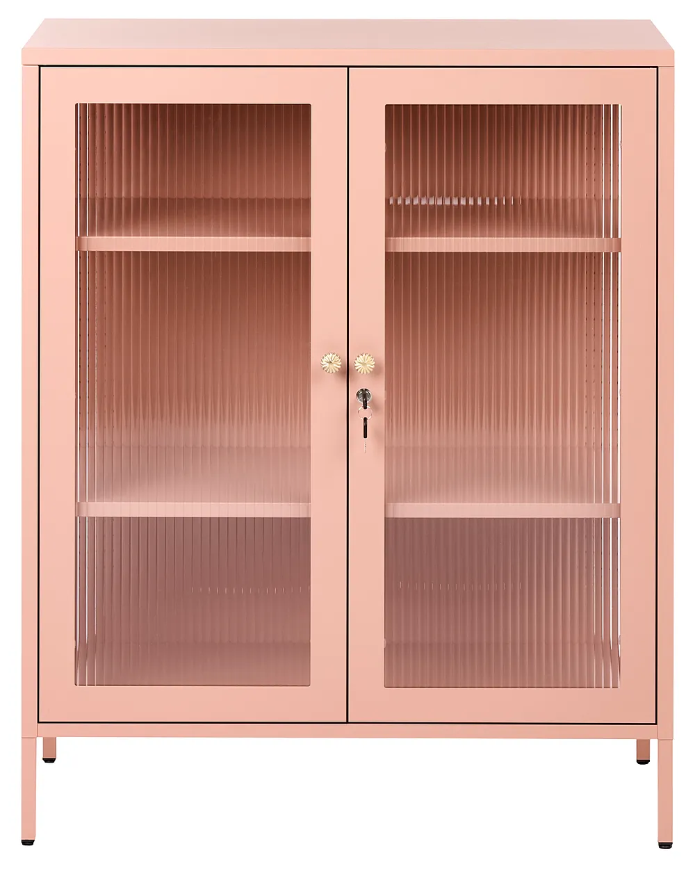 Vitriini HARLYN  90 cm Metalli Persikka_1160805