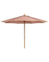 Market Parasol 270 cm TOSCANA Brown