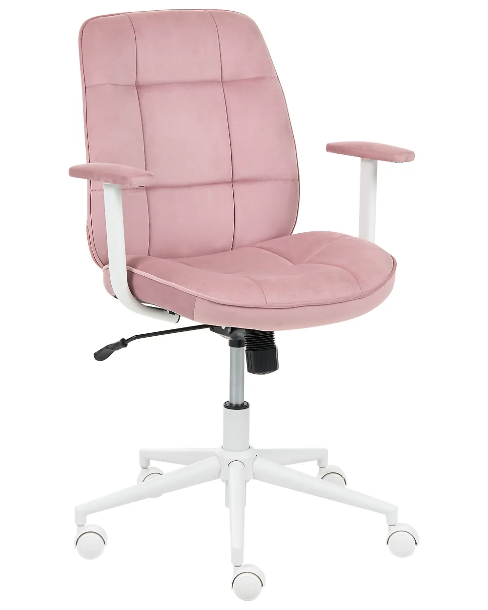Office Chair CARLTON Velvet Pink