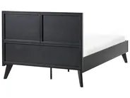 Bed PE Rattan MONPAZIER 120 x 200 cm (EU Small Double) Black_1037765