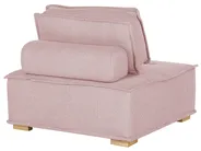 Modular Corner Sofa 4 Seater TIBRO Fabric Pink Right Hand_825638