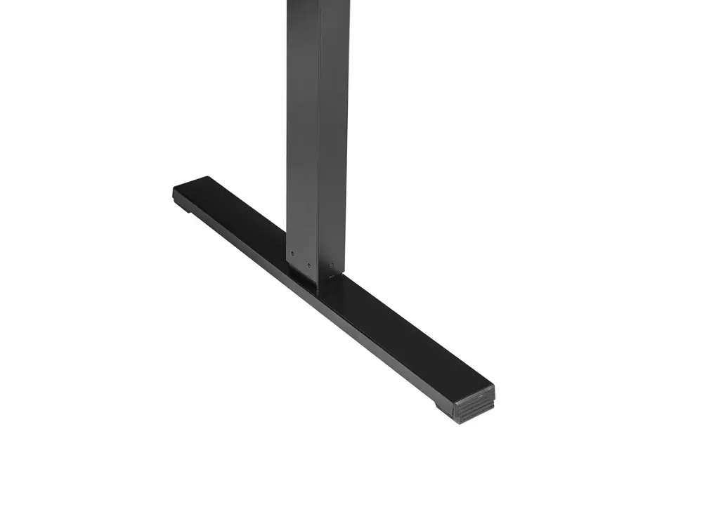 Työpöytä sähkösäädettävä TAVARES 120 cm 60 cm Musta_975790