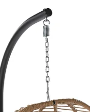 Hängstol med stativ PALLARE Metall Naturlig_1146501