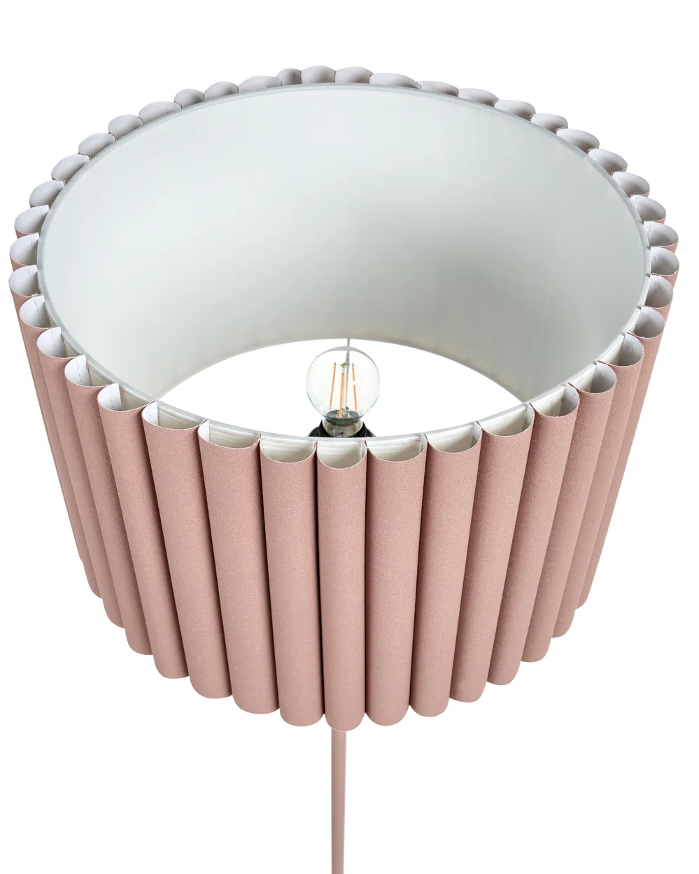 Golvlampa LOURENS Metall Ljusbrun_1000856