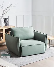 Fåtölj KUNES Ljusgrön_1185251