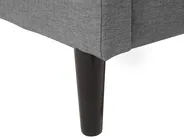 Bed Fabric COLMAR 160 x 200 cm (EU King Size) Grey_676002