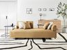 Sofa 3 Seater SOKNA with Tables Fabric Yellow