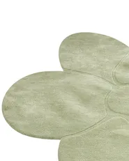Matta KOKKINI Ljusgrön ø 140 cm Ull_1059537