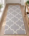 Rug SILVAN Light Grey 80 x 150 cm Wool
