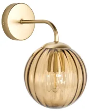 Wall Lamp BOOMI Glass Dark Brown_1033547
