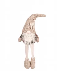 Joulukoristesetti 2 kpl ILOMANTSI 35/38 cm Tonttu Beige_1174058