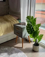 Konstgjord växt MONSTERA PLANT 94 cm Grön_994321