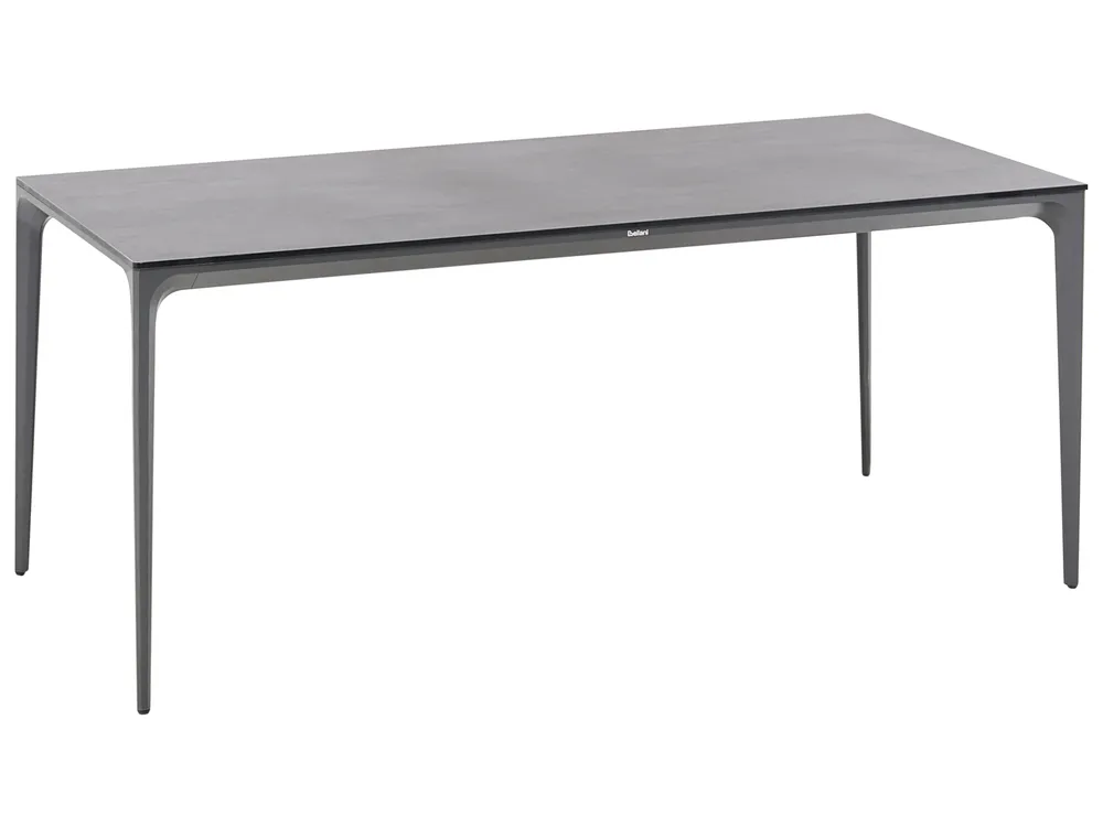 Konferansebord SOVARETO 90 cm 180 cm Mørkegrå_1078834