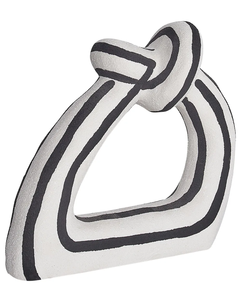 Figurine ZANDER Stoneware Black/ White