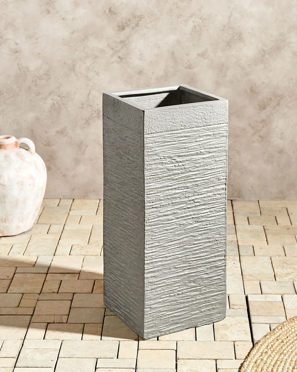 Plant Pot DION 26 cm Light Grey