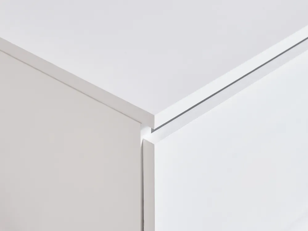 Väggmonterad kommod RUPANCO 80 cm Vit_984117