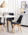 Set of 2 Dining Chairs DAKOTA II Black