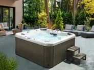 Outdoor Hot Tub with LED VILLARRICA White_965288
