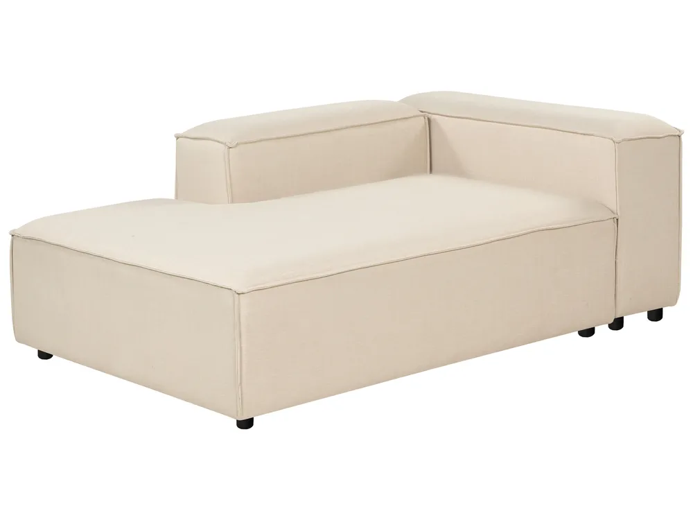 Modular Corner Sofa 4 Seater ARDAL Fabric Beige Right Hand_947927