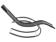 Rocking Sun Lounger CARANO II Metal Black_812664