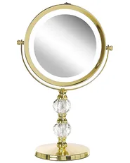 Makeup Mirror LED CLAIRA Gold_813644