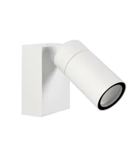Set of 2 Outdoor Wall Lights MANOR White_1150360