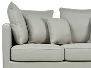 Sofa 3 Seater FENSTAD Fabric Light Grey_897656