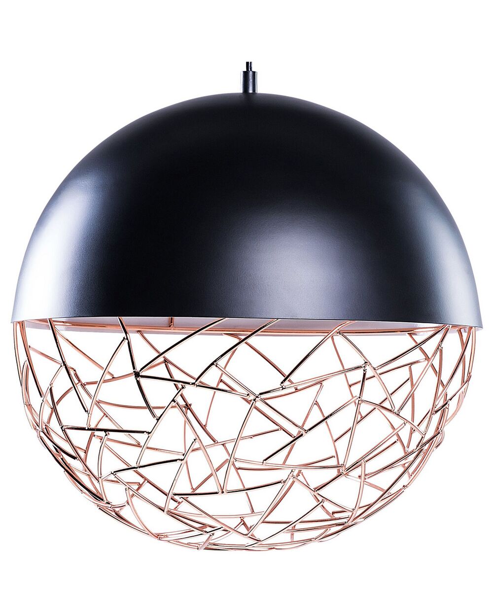 Pendellampa PADMA Metall Svart