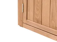 Redskapsförråd TOFFIA 127 cm 66 cm Granträ Brun_1015107