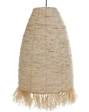 Pendant Lamp TUTONG Wicker Natural_913683