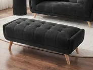 Sofa 2 Seater HABO Fabric Black_1085473