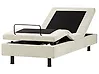 Säädettävä sänky ilman sängynpäätyä kangas DUKE II 90 x 200 cm Beige