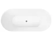 Fristående badkar CEDROS 1700 x 750 mm Vit_1071306