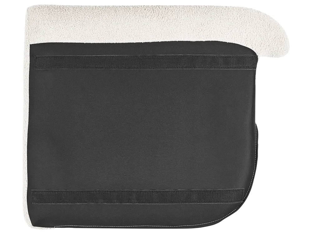 Soffa 2-sits HUSBY Bouclé Off-White_1057447