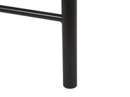 Bed Metal ANTLIA 140 x 200 cm (EU Double) Black_806581