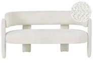 Sofa 2 Seater BUREA Chenille Off-White_1072795