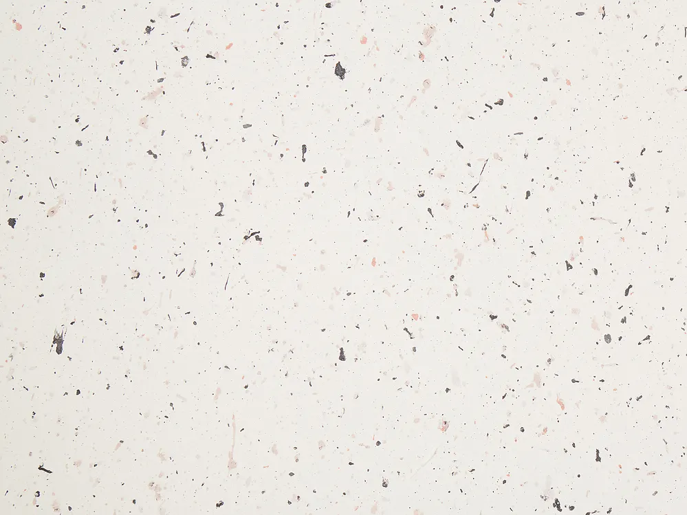 Sidobord BIVIERE 39 cm 39 cm Terrazzoeffekt Off-White_918805