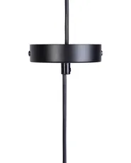 Pendellampa PARINA Metall Svart_684685