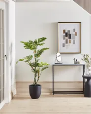Konstgjord växt MONSTERA PLANT 135 cm Grön_917220