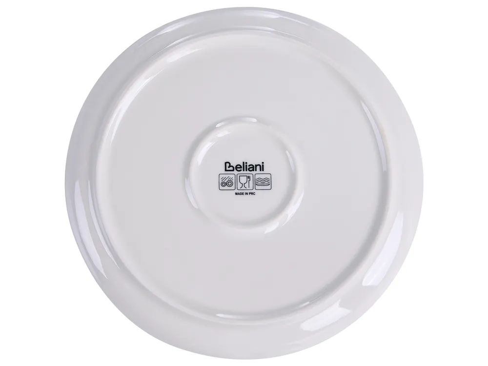 Set med 24 matserviser AMCHUR Porslin Vit/ Blå_1063961