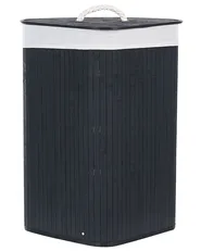 Pyykkikori MATARA Bambu Musta 57 L_848991