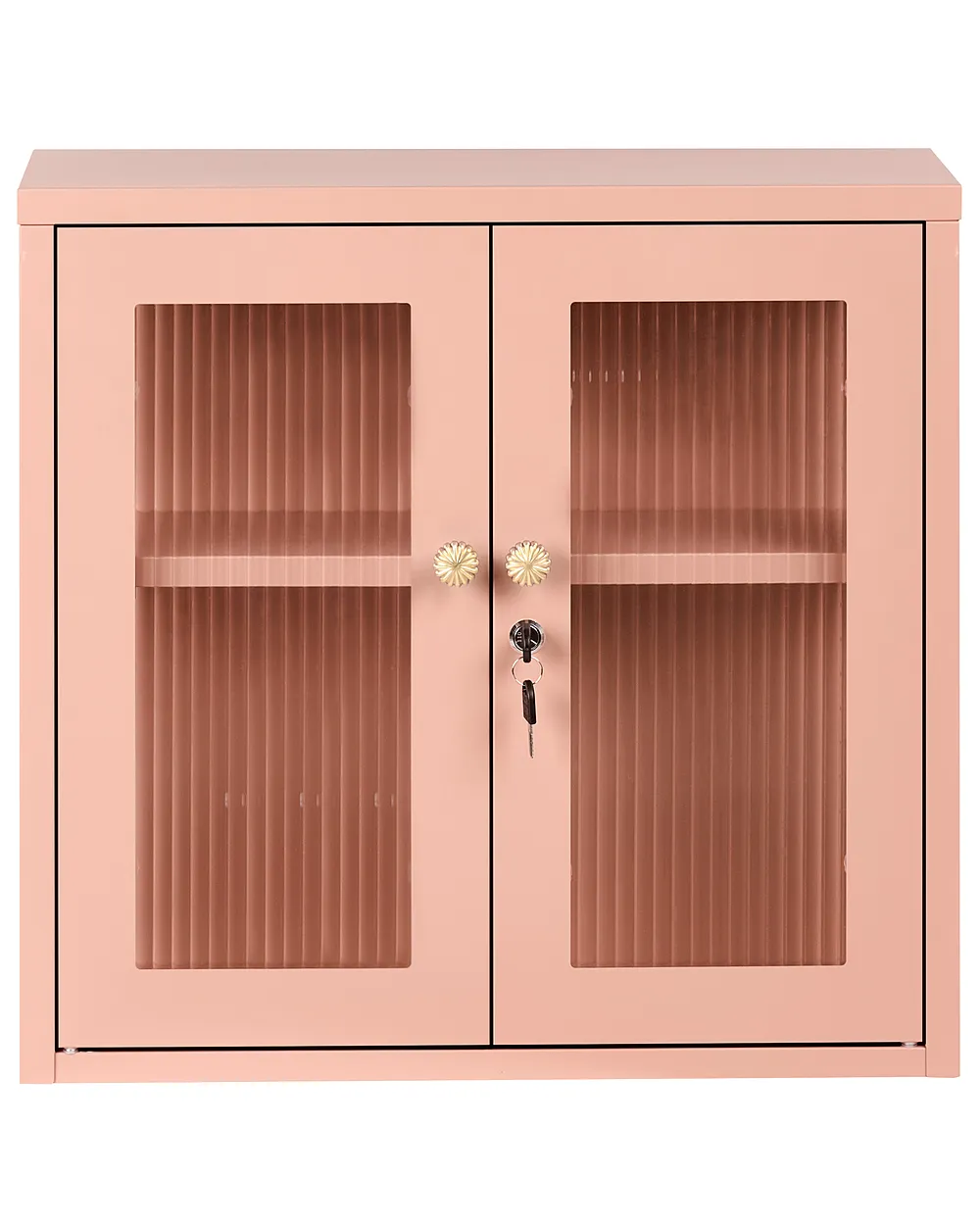 Seinäkaappi HARLYN 60 cm Metalli Persikka_1160901