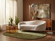 Floor Lamp PAROO Metal Silver_1046926