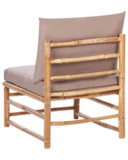 Garden 1-Seat Section CERRETO Bamboo Taupe_908781