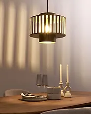 Pendellampa HUGLI Metall Mässing_1184084
