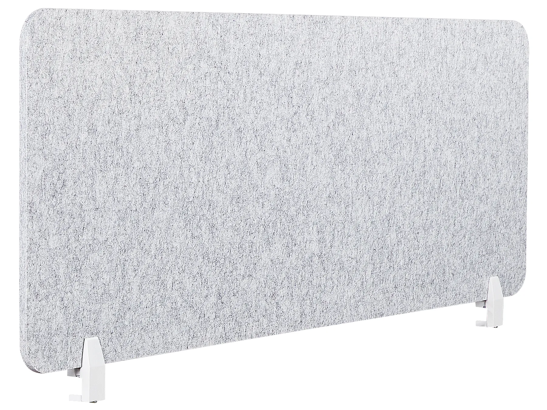Skillevegg for skrivebord SPLIT 160 x 50 cm Grå_894536