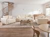 Living Room Set 5 Seater JUBEK Boucle Off-White