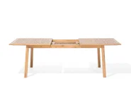 Garden Dining Set 8 Seater CESANA Acacia Wood Light Brown_691185